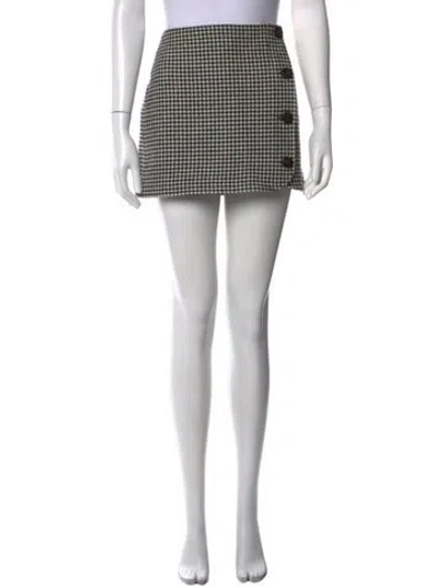 Pre-owned Sézane Wool Mini Skirt In Blue