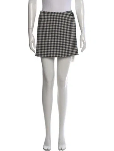 Pre-owned Sézane Wool Mini Skirt In Neutral