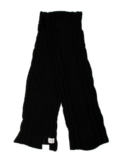Pre-owned Sézane Wool Scarf In Black