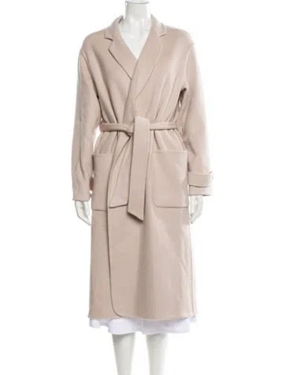 Pre-owned Sézane Wool Trench Coat In Neutral