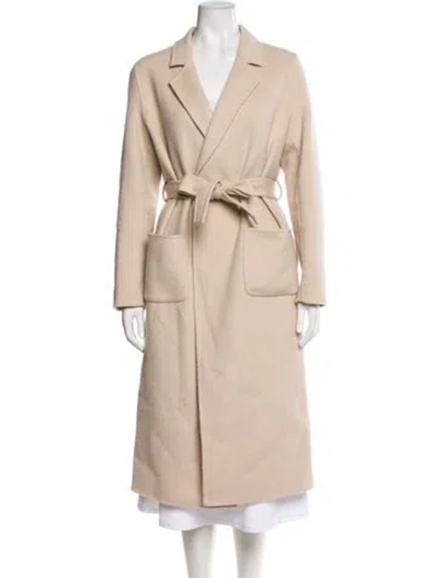 Pre-owned Sézane Wool Trench Coat In Neutral