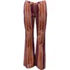 Sāfaråh Women's Ikat Kutnu Flare Pants