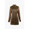 Sāfaråh Women's Kerasi Dress In Green/red/yellow