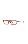 Sferoflex 51mm Rectangle Optical Glasses In Brown