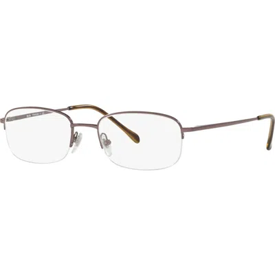 Sferoflex 52mm Oval Optical Glasses In Gold