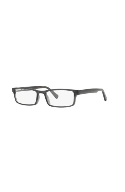 Sferoflex 52mm Rectangle Optical Glasses In Black