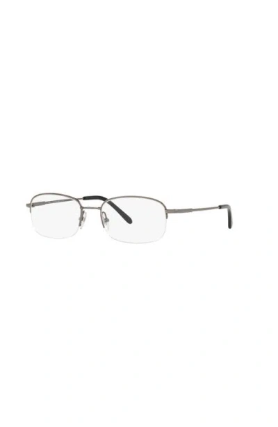 Sferoflex 52mm Rectangle Optical Glasses In Gray