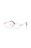 Sferoflex 53mm Irregular Optical Glasses In Gold