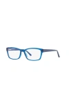 Sferoflex 53mm Square Optical Glasses In Blue