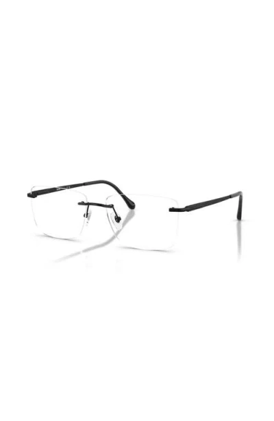 Sferoflex 55mm Square Optical Glasses In Black