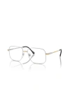 Sferoflex 55mm Square Optical Glasses In Metallic
