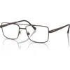 Sferoflex 56mm Square Optical Glasses In Brown