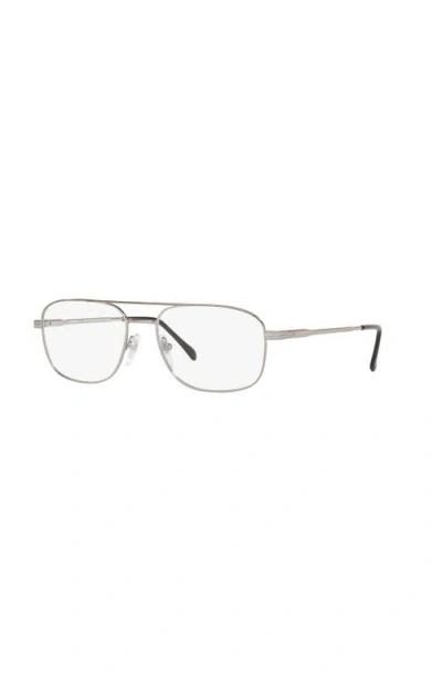 Sferoflex 56mm Square Optical Glasses In Gray