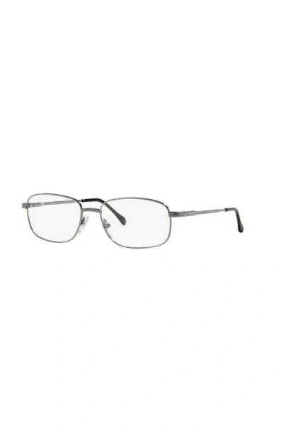 Sferoflex 56mm Square Optical Glasses In Metallic