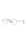 Sferoflex 56mm Square Optical Glasses In Metallic
