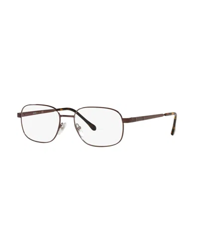 Sferoflex Men's Pillow Eyeglasses, Sf2294 In Shiny Black Cocoa