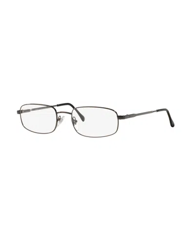 Sferoflex Men's Rectangle Eyeglasses, Sf2115 In Gunmetal