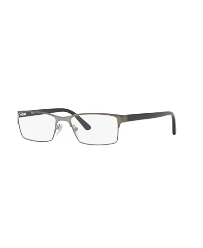 Sferoflex Men's Rectangle Eyeglasses, Sf2289 In Matte Gunmetal