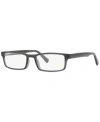 Sferoflex Sf1150 Men's Rectangle Eyeglasses In Trans Blk