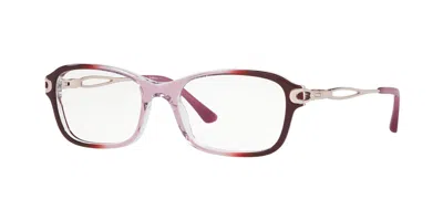 Sferoflex Sf1557b C636 Women's Glasses Pink Size 50 - Free Lenses - Blue Light Block Available In Pink Gradient Cyclamen
