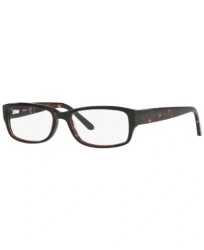 Sferoflex Sf1561 Women's Rectangle Eyeglasses In Havana