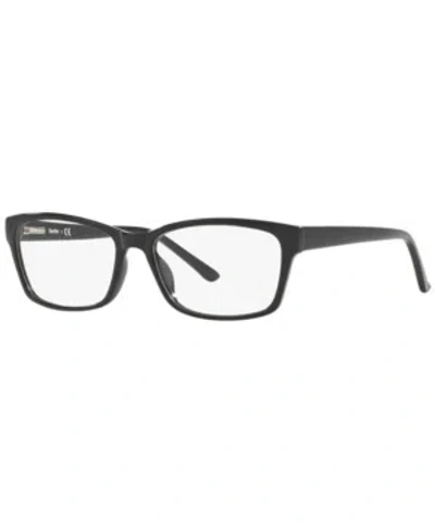 Sferoflex Sf1568 Women's Square Eyeglasses In Black
