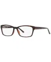Sferoflex Sf1568 Women's Square Eyeglasses In Tortoise