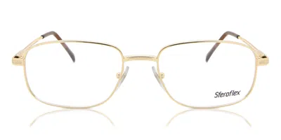 Sferoflex Sf2086 Men's Glasses, Gold, Size 56