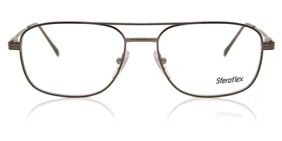 Sferoflex Sf2152 Men's Glasses, Brown, Size 56