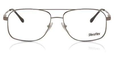 Sferoflex Sf2249 Men's Glasses, Grey, Size 55 In Gray