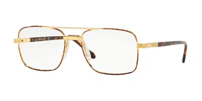 Sferoflex Sf2263 Men's Glasses, Gold, Size 56 In Gold,tabacco