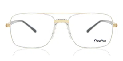 Sferoflex Sf2263 Men's Glasses, Silver, Size 54