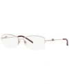 Sferoflex Sf2553 Women's Square Eyeglasses In Silver