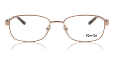 Sferoflex Sf2570 Women's Glasses, Brown, Size 52