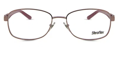 Sferoflex Sf2570 Women's Glasses, Pink, Size 52