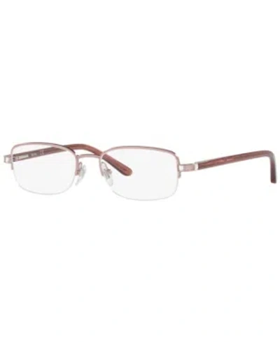 Sferoflex Sf2585b Women's Rectangle Eyeglasses In Blush