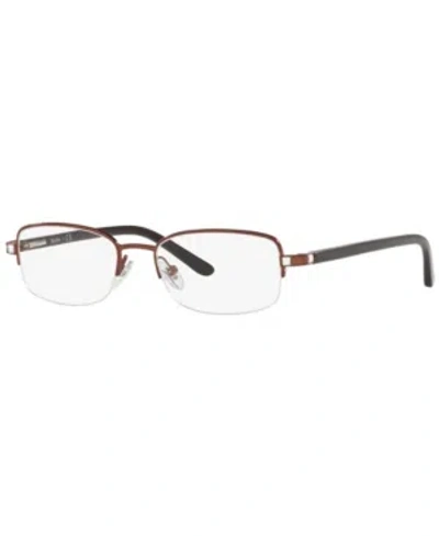 Sferoflex Sf2585b Women's Rectangle Eyeglasses In Copper