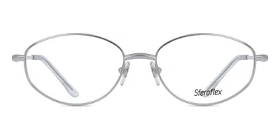 Sferoflex Sf2588 Women's Glasses, Silver, Size 54