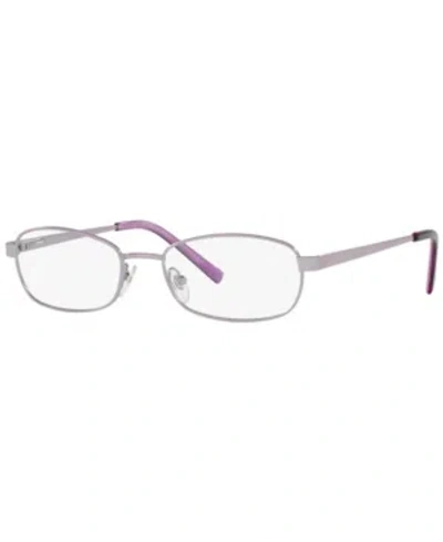 Sferoflex Sf2591 Women's Rectangle Eyeglasses In Lavender