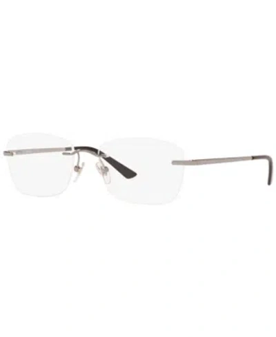Sferoflex Sf2599 Unisex Oval Eyeglasses In Gunmetal