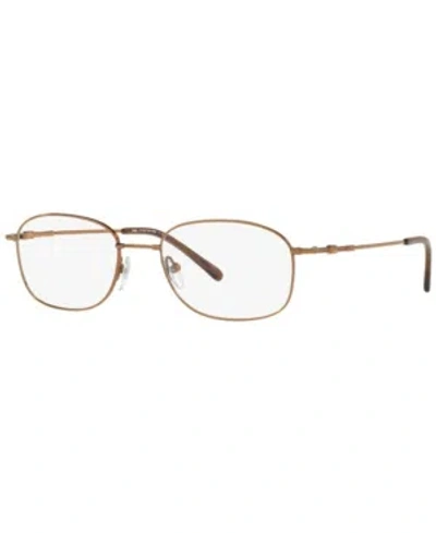 Sferoflex Sf9002 Men's Oval Eyeglasses In Copper