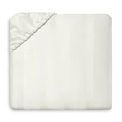 Sferra 45 Giza Stripe Fitted Sheet, King In Ivory