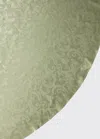 Sferra Acanthus Jacquard Round Tablecloth, 90"dia In Sage