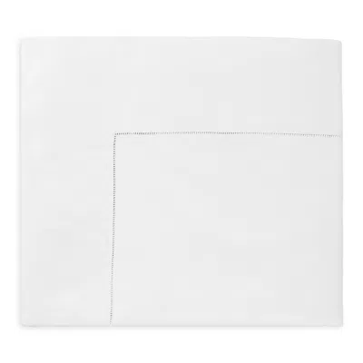 Sferra American Leather Comfort Sleeper Sofa Bed Flat Sheet, Cot In White