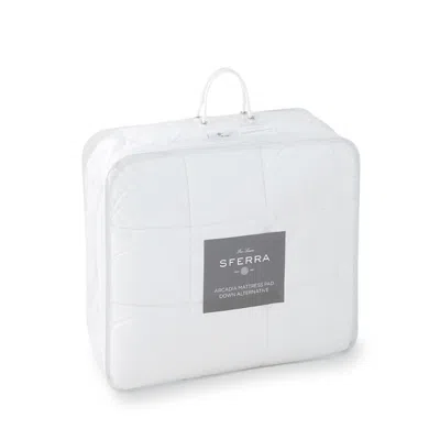 Sferra Arcadia Down Alternative Mattress Pad, Twin In Gray