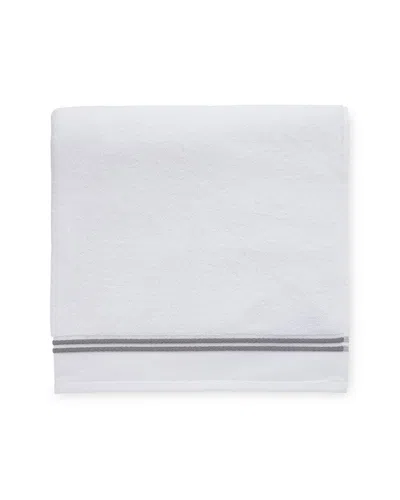 Sferra Aura Combed Cotton Bath Sheet In White