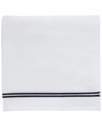 Sferra Aura Combed Cotton Bath Towel In White