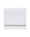 Sferra Aura Combed Cotton Hand Towel In White