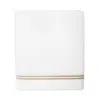 Sferra Aura Nuova Bath Sheet In White/ Sand