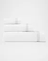 Sferra Aura Nuova Bath Sheet In White/lunar